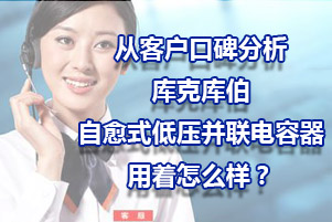 從客戶(hù)口碑分析庫(kù)克庫(kù)伯自愈式低壓并聯(lián)電容器用著怎么樣？