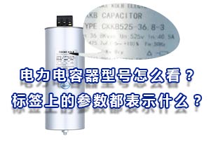 電力電容器型號怎么看？標簽上的參數(shù)都表示什么？