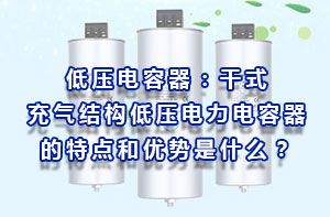 干式充氣結構低壓電力電容器的特點和優(yōu)勢是什么？