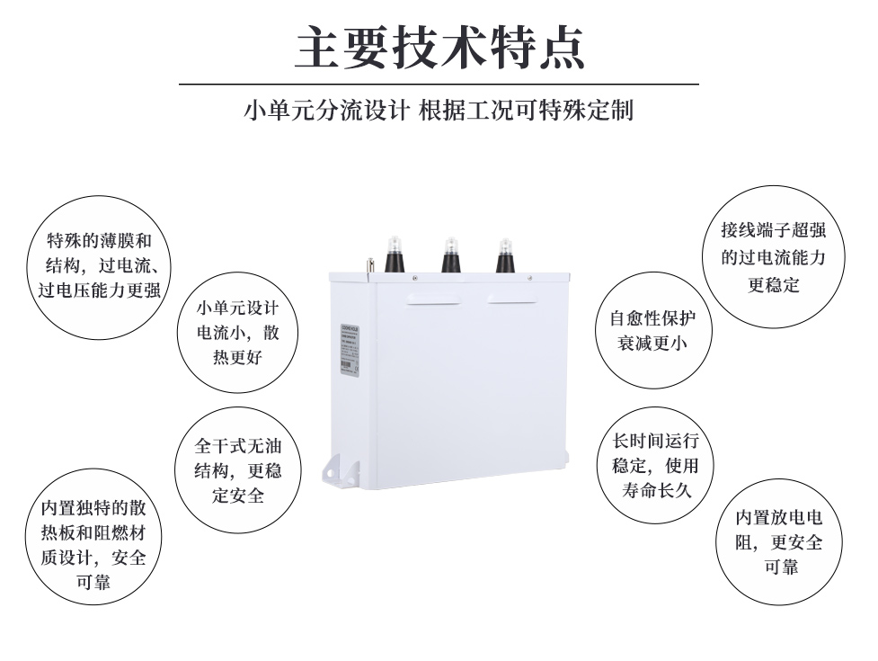 礦熱爐專用電力電容器主要技術(shù)特點(diǎn)